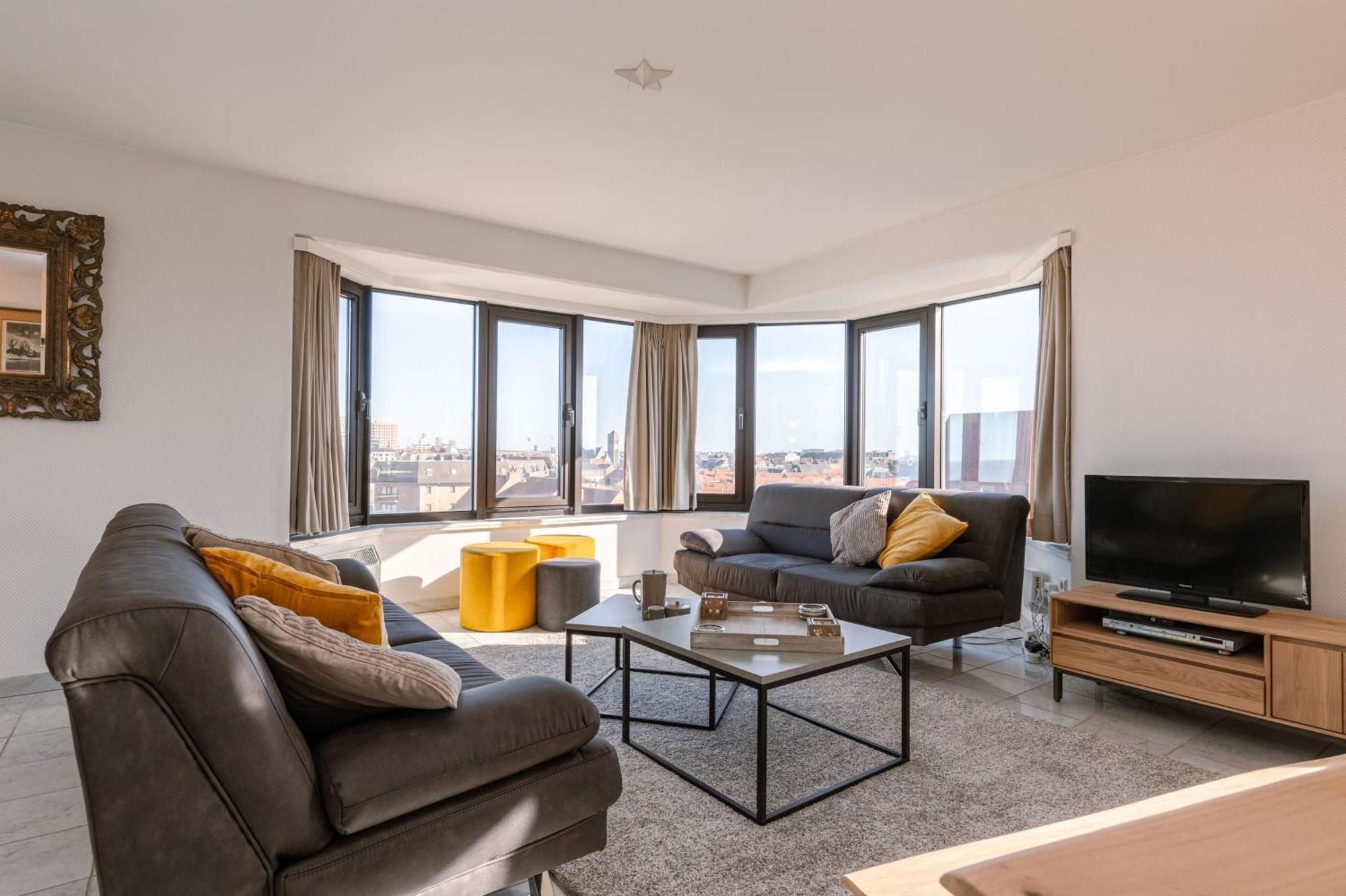 Huswell - Spacious & Modern Sea View Apartment With Garage Ostende Kültér fotó