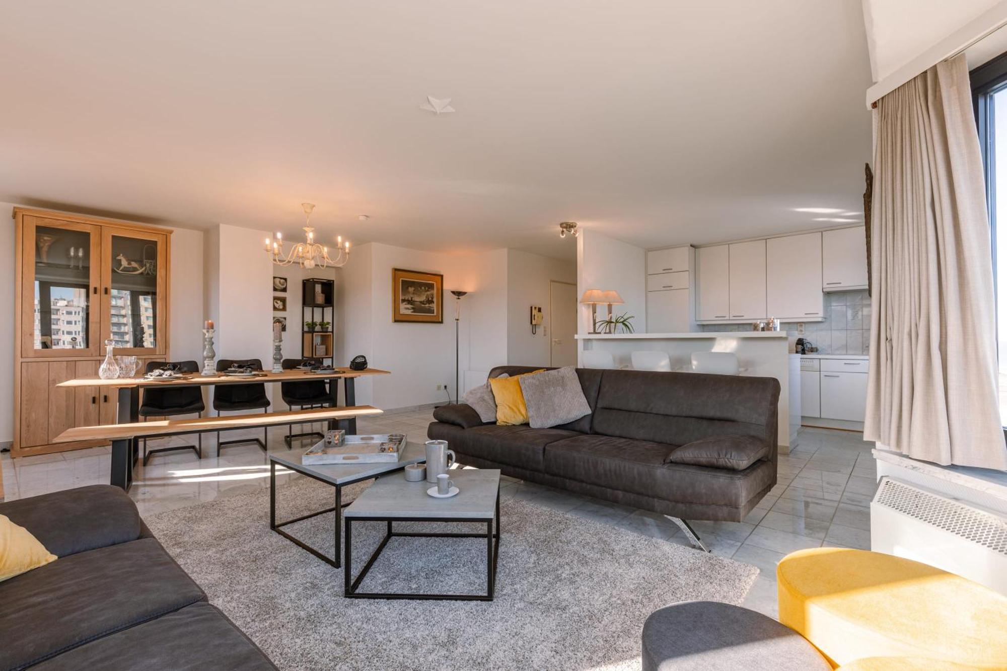 Huswell - Spacious & Modern Sea View Apartment With Garage Ostende Kültér fotó