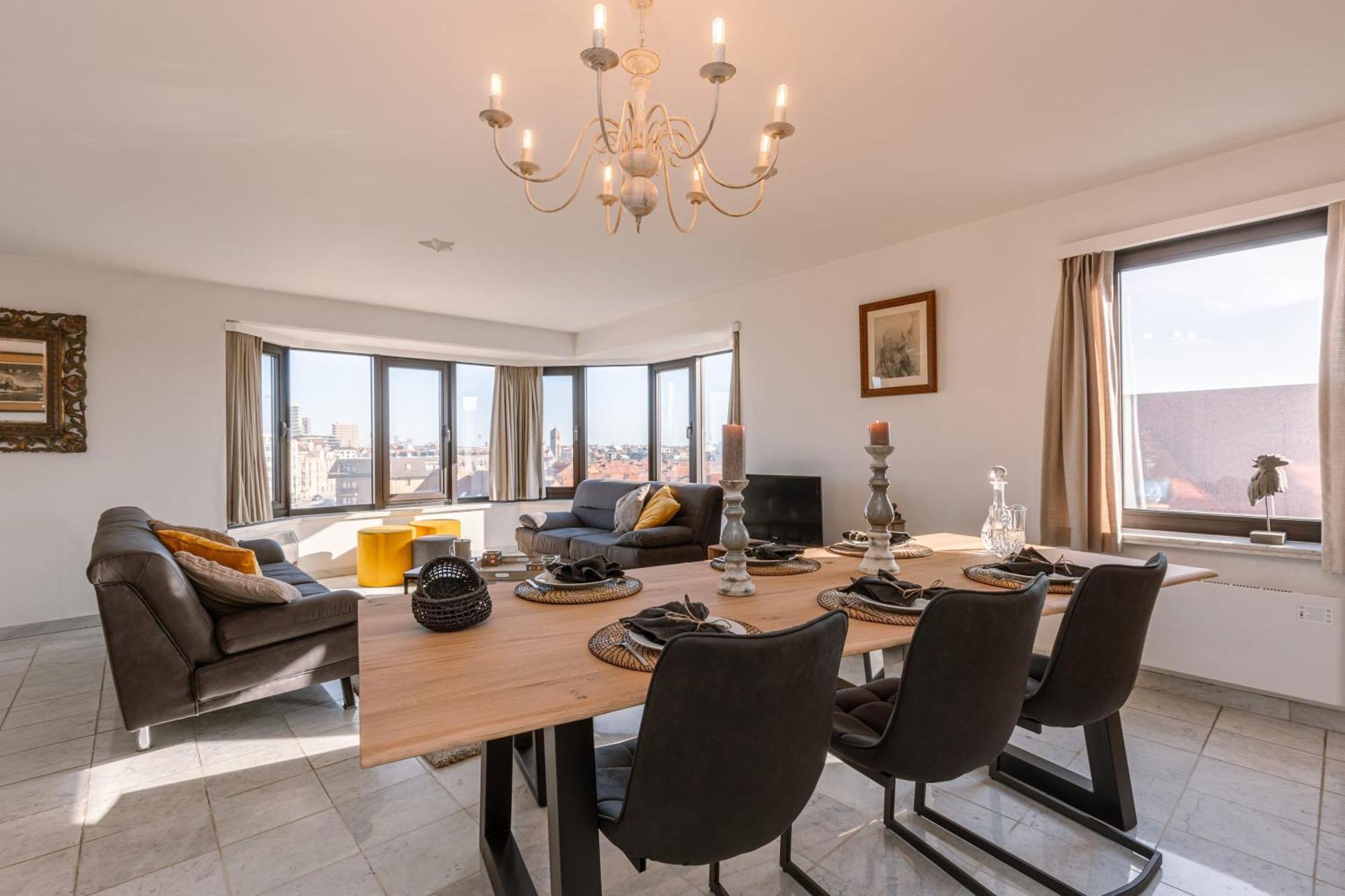 Huswell - Spacious & Modern Sea View Apartment With Garage Ostende Kültér fotó